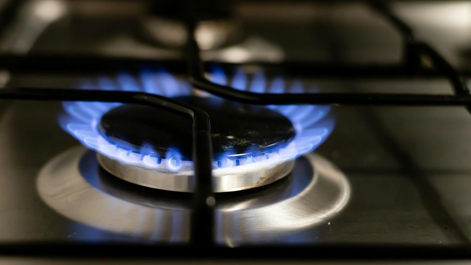 close up shot of a stove